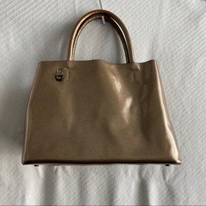 Gold steve madden purse